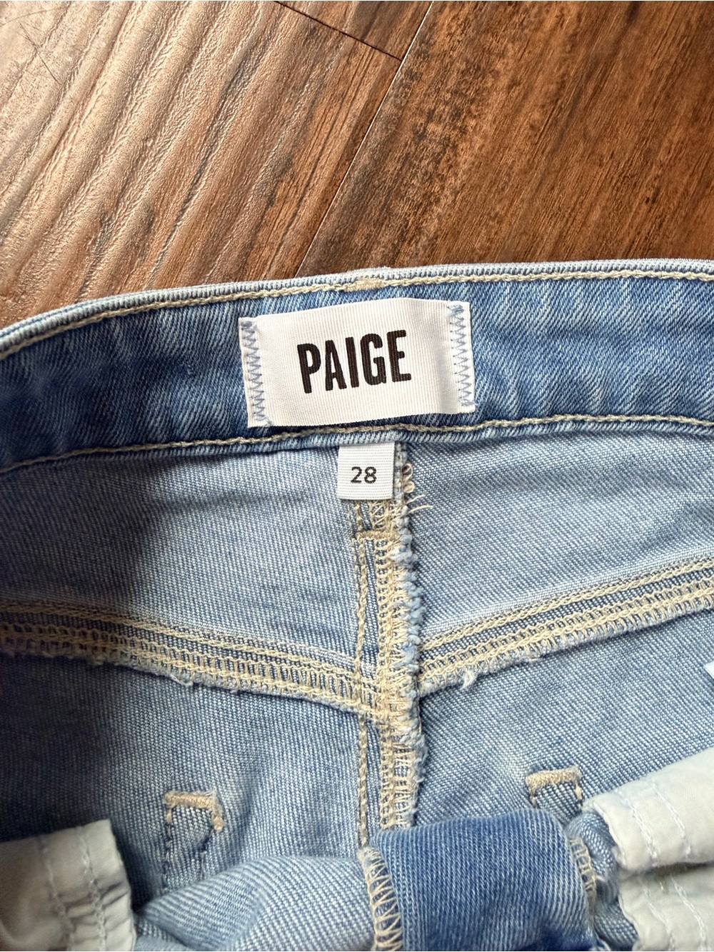 PAIGE Light Blue Skinny Jeans